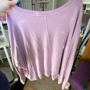 Lavender Long Sleeve Top